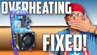  Fixing the Bitaxe Gamma - Overheating Issues | Adding New Beast mode Cooler #bitcoin #bitaxe 