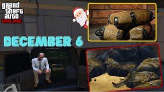 GUN VAN, SHIPWRECK & G'S CACHE LOCATION TODAY DECEMBER 6 IN GTA ONLINE