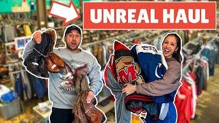 THIS RUMMAGE YARD SALE WAS INSANE! Huge Thrifting Haul with High-Value Shoes & Clothes to Resell