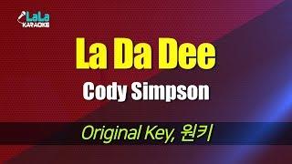 Cody Simpson - La Da Dee LaLa Karaoke 노래방