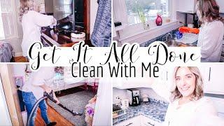 REALISTIC CLEANING MOTIVATION | CLEAN WITH ME | TACKLE YOUR MESS & GET IT DONE 2021