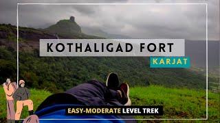 Kothligad Trek️(PETH FORT)|Kothaligad Trek| Best Trekking Place near Mumbai - VLOG 11