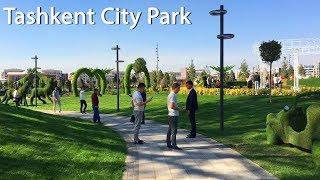 Walking around Central Park in Tashkent City\Полный обзор "Tashkent City Park"