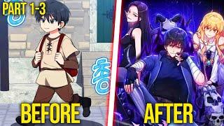 Innocent Boy Becomes Evil With Max Level Stats Part 1-3 | Manhwa Recap