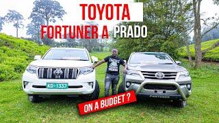 Is the TOYOTA FORTUNER a TOYOTA PRADO J150 on a budget?