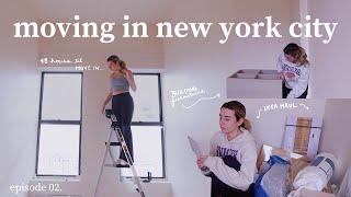 MOVING IN NYC 02. | building furniture, ikea shopping trip & final apartment prep before moving day!