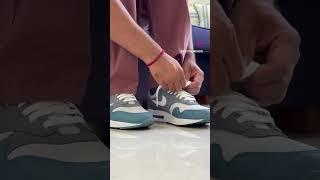 Nike Air Max 1 Noise Aqua Cool Grey On Feet ASMR #nikeairmax #airmax1 #sneakerreview