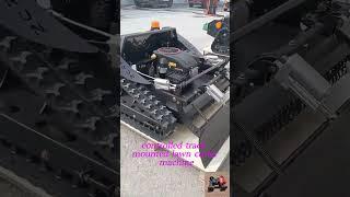 best quality remote operated lawn mower made in China #lawnmaintenance #slopemower #lawnmowerrobot