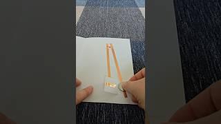 Paper Circuit Card with LED #diy #circuit #stem #science #papercircuit