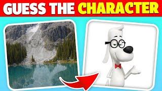 Guess the Real Mr. Peabody & Sherman Characters by Squinting Your Eyes! | Guess the Illusion 