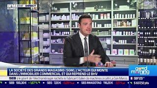 Frédéric Merlin (SGM) : La jeune foncière SGM rachète le BHV aux Galeries Lafayette