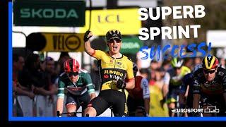 A Massive Victory For Koojj! | Watch Highlights Of Thrilling Stage 5 of Paris-Nice | Eurosport