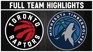 Toronto Raptors vs Minnesota Timberwolves | October 26, 2024