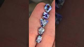 #tanzanite #tanzania #unheated #mermaid #bicolor #tricolor #tanzanian #แทนซาไนท์ #พลอยดิบ #พลอยสามสี