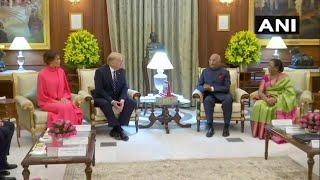 Live: Donald Trump At President House For Royal Dinner | WION Live | Namaste Trump