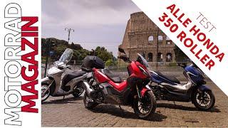 3 Honda Scooter im Vergleich – ADV350, Forza 350, SH350i – Unterschiede, Vorteile, Preise der Roller