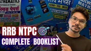 Complete Book List NTPC Exam | Beginner to Pro Students