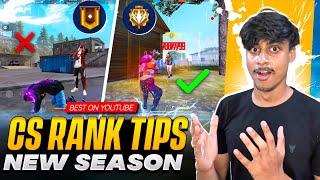 NEW SEASON- CS RANK PUSH TRICKS  Clash Squad Rank Tips And Tricks | Win Every CS Rank