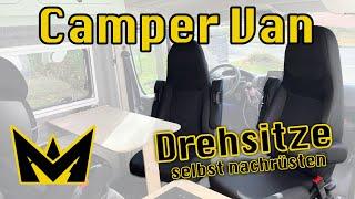 #9 CamperVan | Drehsitze selbst nachrüsten