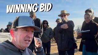 I Went To An AMISH AUCTION | Actually WON THE BID