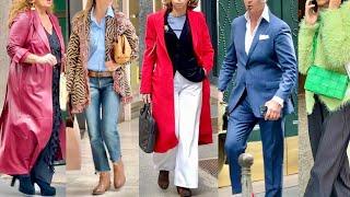 ITALIAN FALL STREET FASHION 2024 LATEST MILAN AUTUMN FASHION TRENDS #vanityfair