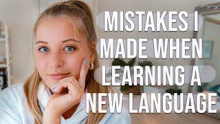 10 Mistakes I Made When Learning a New Language 