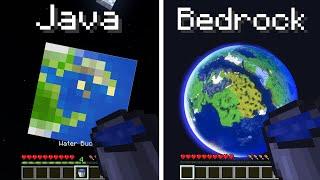 Java vs Bedrock