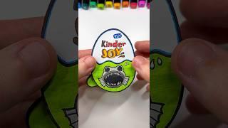 DIY Zoonomaly Monster Fish Kinder Joy | Paper Craft Ideas #shorts #papercraft