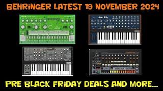 Latest Behringer News 19 November 2024