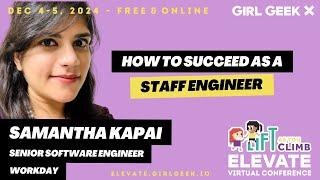 How to Succeed As A Staff Engineer