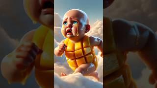 The Mango Kid and the Magical Cow #ai #shortsfeed #baby #cow #mango