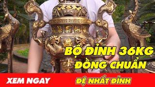 Đỉnh đồng Đệ Nhất Đỉnh. Bộ đỉnh đồng đẹp nhất