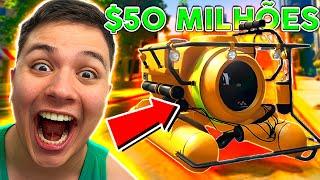 COMPREI SUBMARINO de $50 MILHÕES no GTA RP  (Paulinho o LOKO)