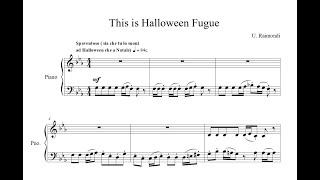 U. Raimondi: This is Halloween fugue (2023) - Pianist @Flavio.Belardo