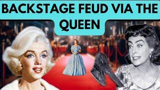 A  REAL HOLLYWOOD FEUD  VIA THE QUEEN … LATEST NEWS #hollywood #memories #history