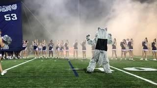 Wolfie Wolfpack Banner Break- NPHS v North Cobb 10/13 (HOCO)