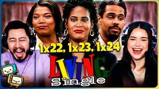 LIVING SINGLE (1993) 1x22, 1x23 & 1x24 REACTION! | First Time Watch | Queen Latifah | Kim Coles