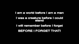 Slipknot - Before I Forget Lyrics ( HQ )