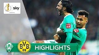 Werder haut BVB aus dem Pokal  | Bremen - Dortmund 3:2 | Highlights - DFB-Pokal 2019/20