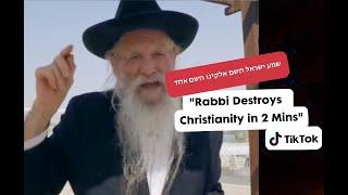 Rabbi Gutman Locks talks about the crucifix (cross) of Christianity