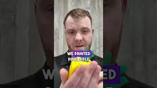 A Pineapple with built in chunks!?   #3d #giveaway