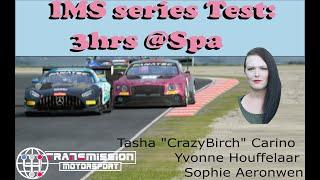 IMS: 3hr of Spa Server test race