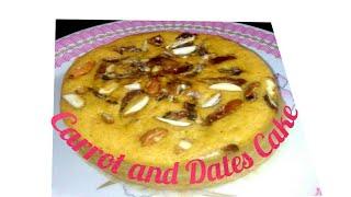 Dry Fruit Cake Recipe | Carrot Cake Recipe | Wheat Cake Recipe | Carrot and dates cake Recipe