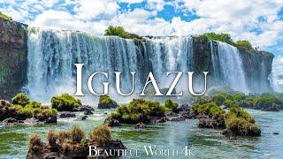 IGUAZU FALLS (4K UHD) - Relaxing Music Along With Amazing Nature Videos - 4K Video HD