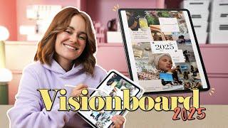 How I create my vision board 2025! | Personal & Professional