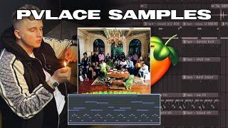 How PVLACE Makes DARK Samples For Young Thug | FL Studio 20 Tutorial