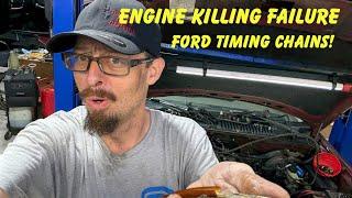 Shrouded in Deception! Hidden Timing Chain Failure! Ford 4.6