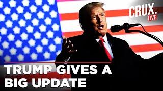 Trump Live | Trump Latest News Live | Donald Trump Makes Big Announcement | Trump Speech Live | USA