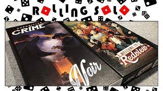 Chronicles of Crime | Noir & Welcome to Redview Expansions | Unboxing
