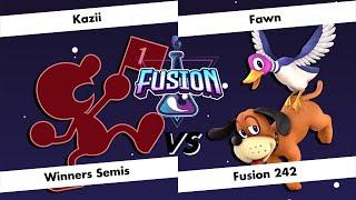 Fusion # 242 - Kazii (Mr.Game & Watch) vs Fawn (Duck Hunt) - Winners Semi-Finals